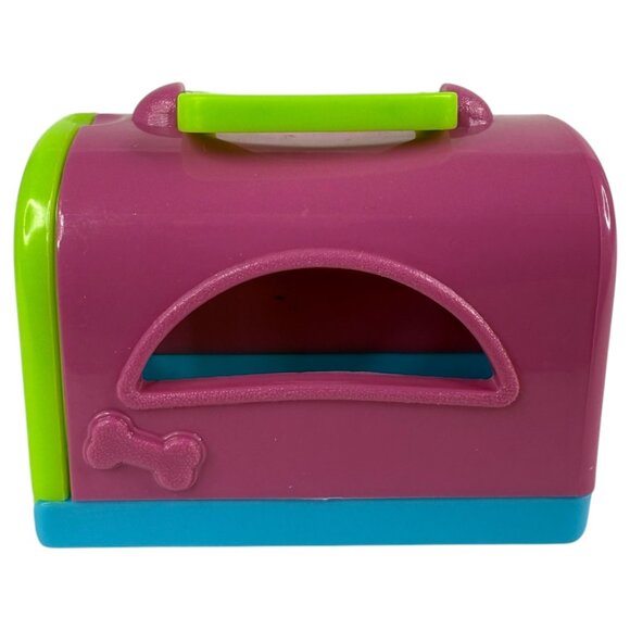 2 Disney Junior Puppy Dog Pals Pet Carriers Set Plastic Just Play - Picture 11 of 12